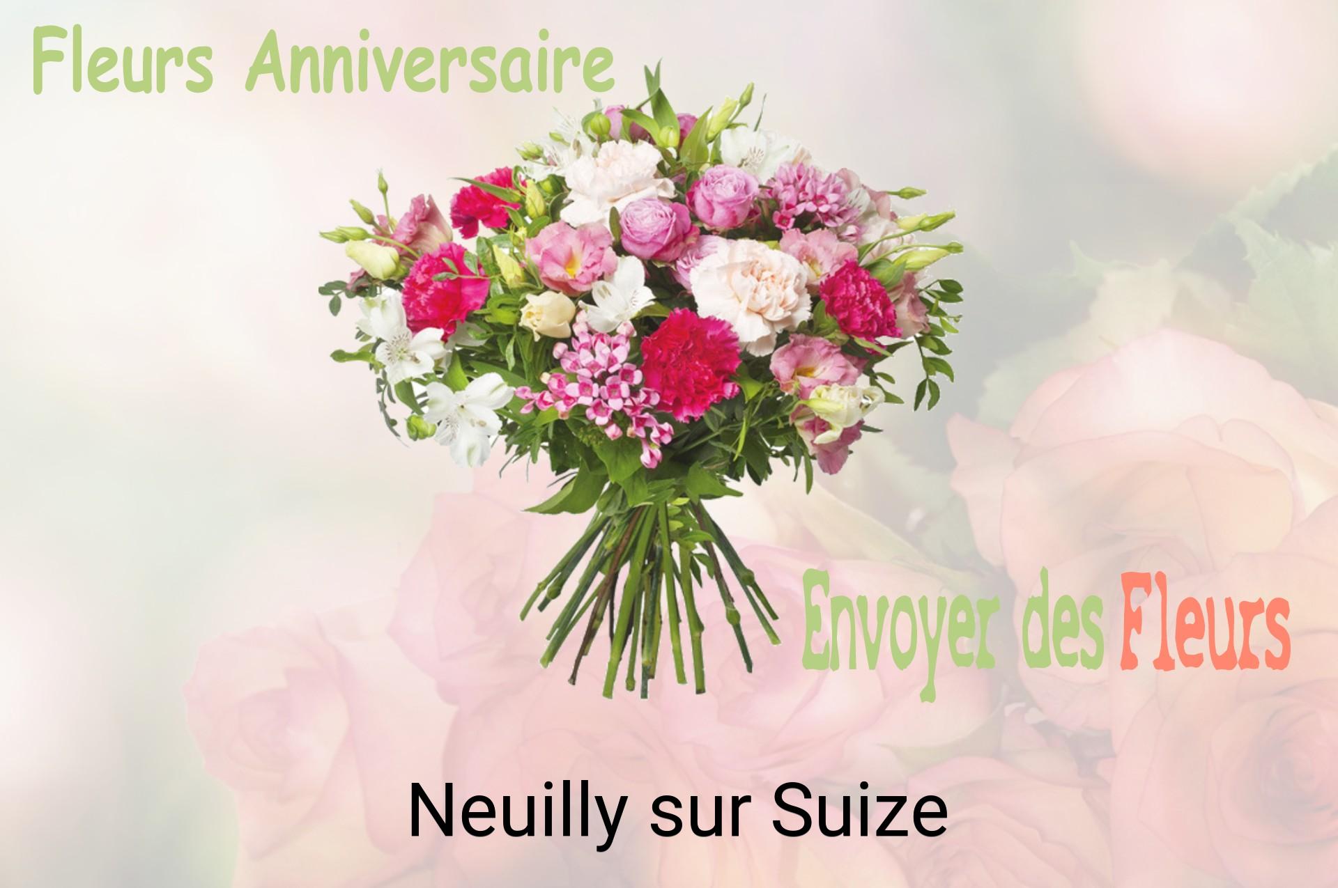 Bouquet de fleurs d’anniversaire livré à Neuilly-sur-Suize