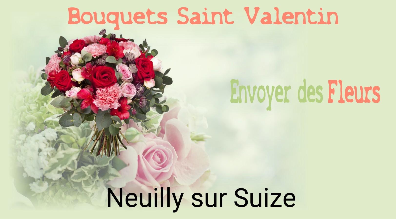 Roses de Saint-Valentin livrées à Neuilly-sur-Suize